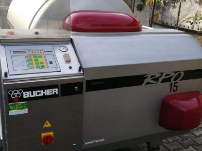 Bild 5:Traubenpresse Bucher 1.500 Liter