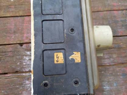 Bild 2:Gebrauchter Elektro-Hauptschalter