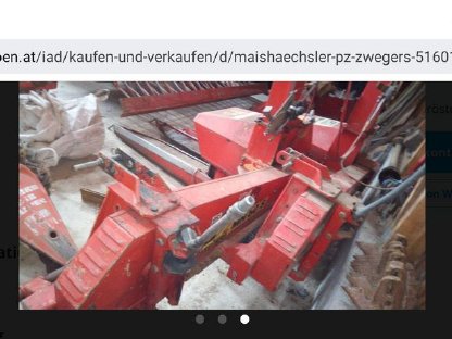 Bild 3:PZ Zwegers Maishäcksler MH 80 S