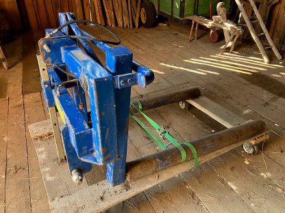 Hydraulische Ballengabel
