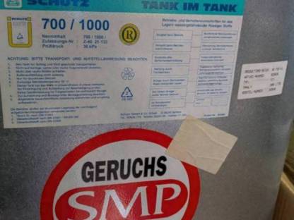 Bild 2:Schütz Dieseltank 1.000 l