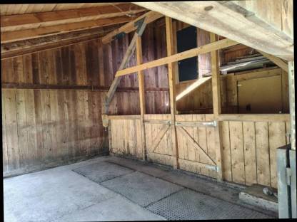 Bild 7:Einstellplatz im Offenstall Haiming