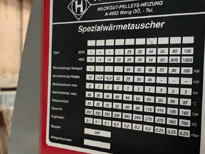Bild 2:Hargassner Hackschnitzelheizung 50kW
