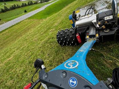 Bild 2:Mulchen mit Brielmaier