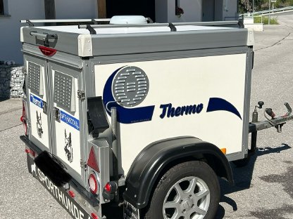 Hundetransportanhänger WT-Metall