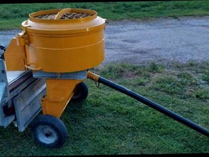 Bild 2:Zwangsmischer Putzmeister