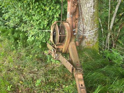 Bild 5:Seilwinde für Traktor