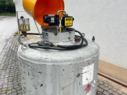 Dieseltankstelle, Mobiltank, Hoftankstelle