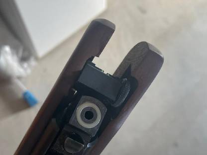 Bild 3:Luftdruckgewehr, Federdruck, Holzdesign