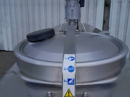 Bild 6:Milchtank Gea Westfalia Kühltank Japy 1.410 l