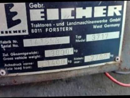 Eicher 3717