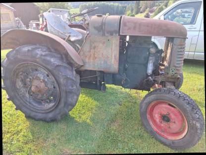 Bild 5:Steyr 180 nur Teile