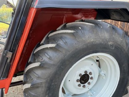 Bild 5:Fiat 65-94 mit Frontlader und Palfinger Kran