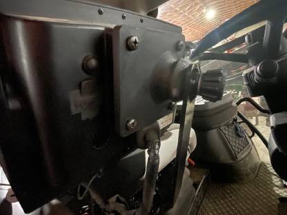 Bild 6:Steyr Expert CVT Monitorhalterung