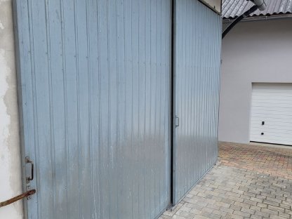 Bild 3:Schiebetor verzinkt (zweischienig)