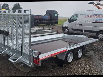 Temared Baumaschinenanhänger