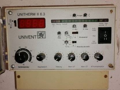 UNIVENT Lüftungssteuerung Unitherm II 6.3