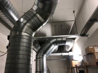 Bild 3:Belüftungsanlage, Absaugung, Heizung