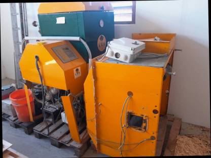 Bild 3:Heizung inkl. Austragungsschnecke