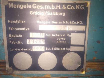 Bild 5:Mengele Miststreuer, Trommelmähwerk, Vogel & Noot Düngestreuer