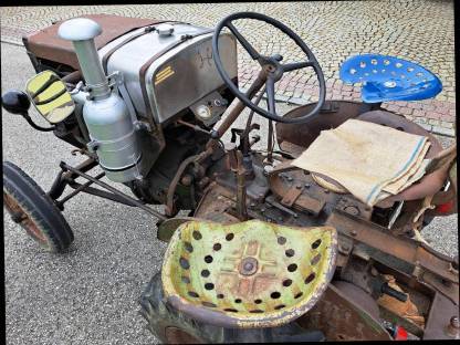 Bild 9:Güldner Traktor Bj. 1940