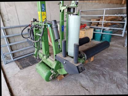 Bild 4:Krone EasyWrap 150 Wickelgerät Ballenwickler