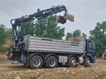 DAF Kipper HIAB CF.85.410 FAD EEV zu verkaufen