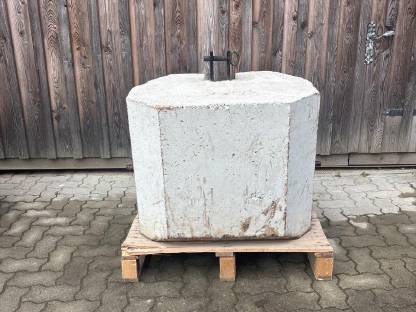 Bild 2:Frontgewicht Eigenbau