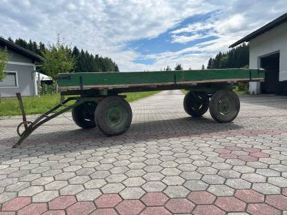 Gummiwagen Traktor-Anhänger