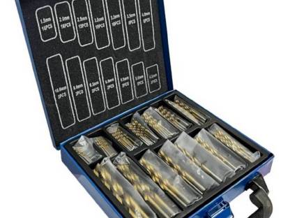 Metallbohrerset originalverpackt
