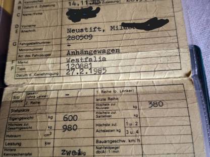 Bild 9:Westfalia Viehanhänger