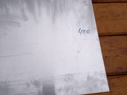 Bild 3:Alu Blech Rest 3 mm