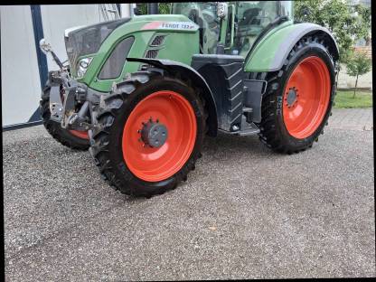 Bild 4:Fendt 722 Kulturräder 380/90 R50, 320/85 R38