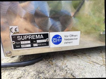 Bild 2:Suprema Leberkäsofen