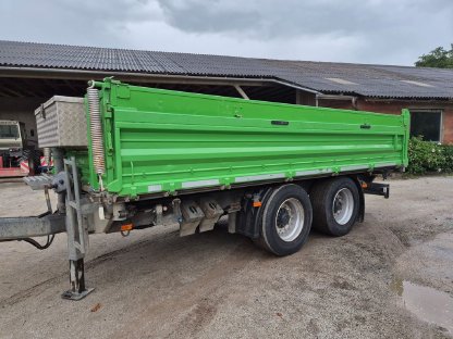 Bild 3:18 t Tandem 3-Seiten-Kipper/Tieflader