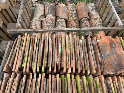 Bild 2:Dachziegel Antik Alt Brettelziegel 1.000 Stk.