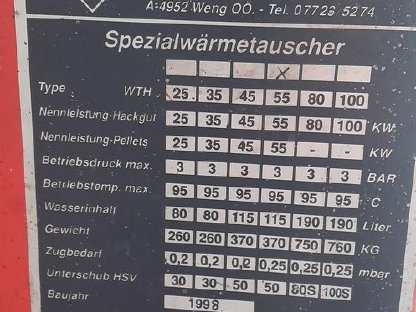 Bild 3:Hargassner Hackgutheizung WTH 55 kW