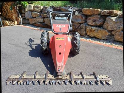 Bild 2:Motormäher Aebi AM 18