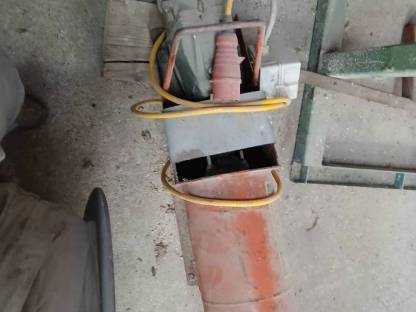 Bild 5:Maismühle mit Motor, Zubringerschnecke Kirchner SMZ 70