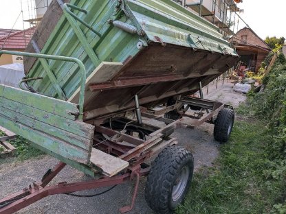 Verkaufe Brantner 2-Seiten-Kipper, 2-achsig, 5t