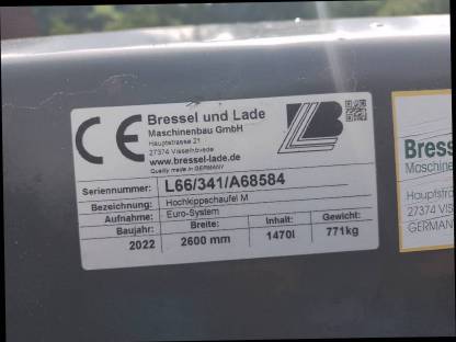 Bild 2:Frontladerschaufel, Hochkippschaufel