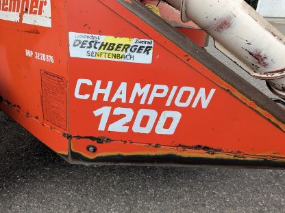 Bild 2:Kemper Champion 1200 – Besichtigung im Einsatz möglich
