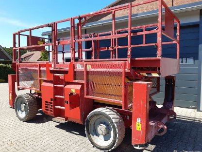 Bild 9:Hebebühne Genie GS 3390 RT Megadeck 7 Personen Allradbühne