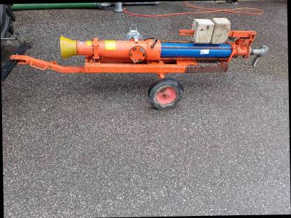 Bild 2:Güllepumpe Bauer Exzenterschneckenpumpe