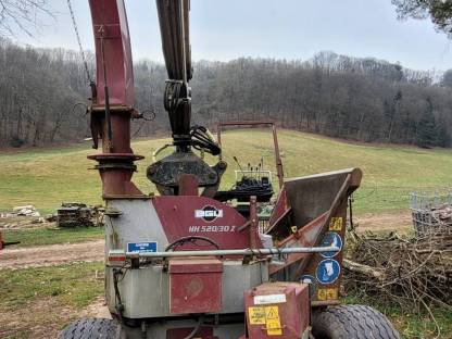 Bild 4:Häcksler HH520/30Z Kran BGU Heizohack