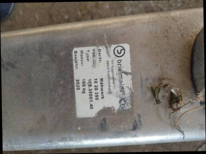 Bild 4:Brielmaier Mähbalken 3,50 m