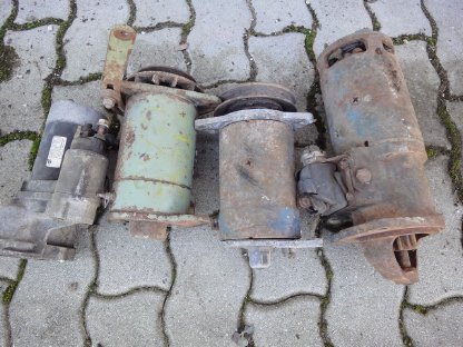 Div. Lichtmaschinen und Starter