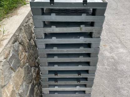 Bild 3:Kunststoffpaletten