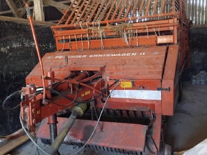 Verkaufe Pöttinger Ladewagen Erntewagen II