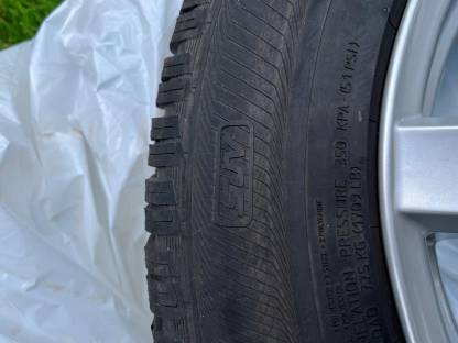 Bild 6:4 Stk. Winterkompletträder auf Alu